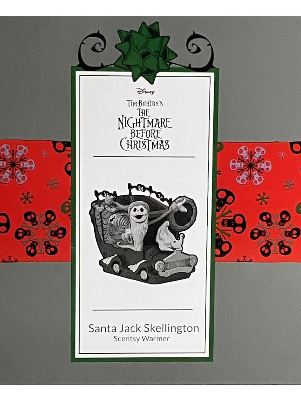 NEW Disney Scentsy Night Before Christmas Santa Jack Skellington Warmer in BOX
